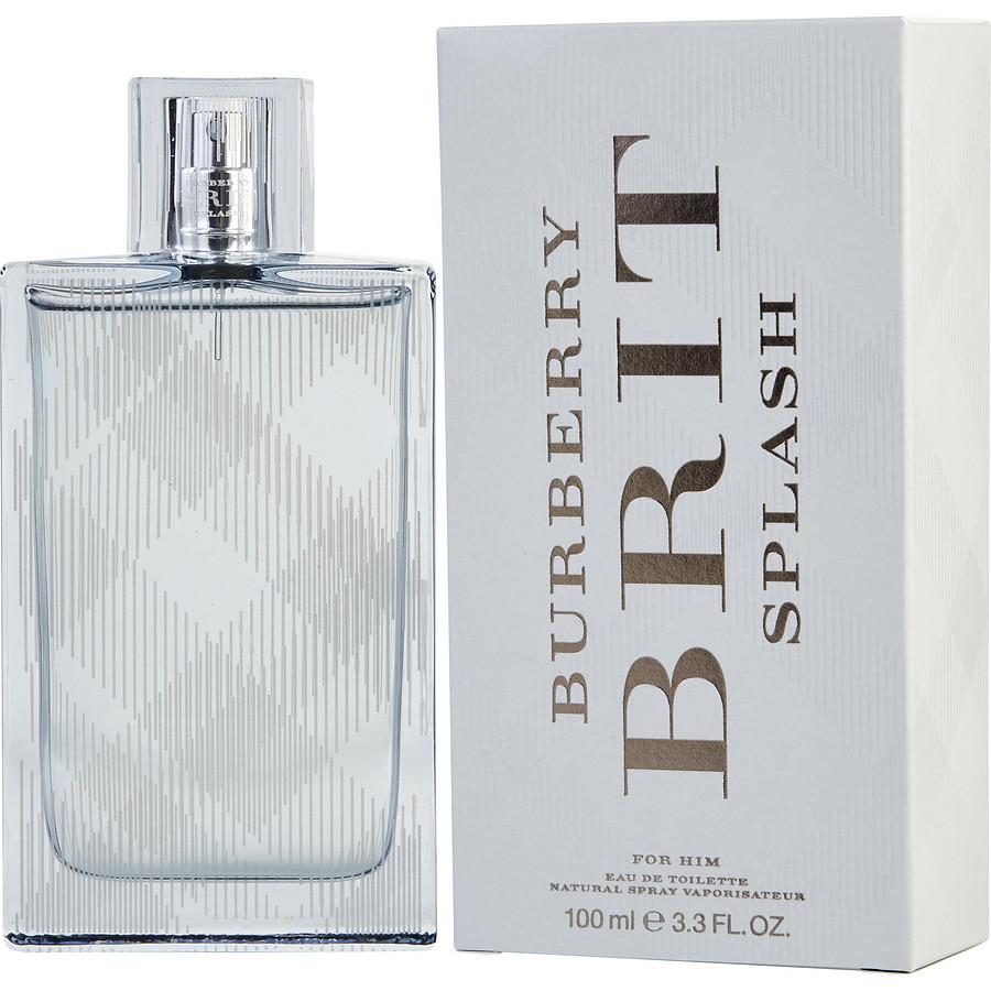 Burberry Brit Splash 3.3 oz EDT for men