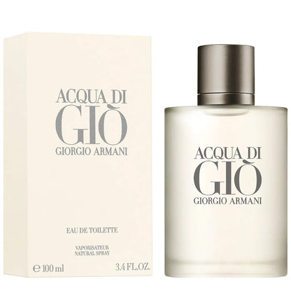 Acqua di Gio 3.4 oz EDT refillable for men